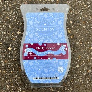 Fluffy fleece scentsy brick wax melt